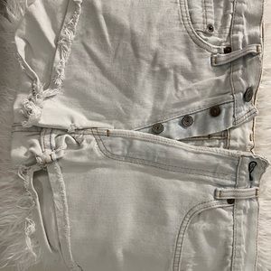 Levi’s denim shorts, size 26, mid-rise